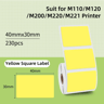 Waterproof White Thermal Label Stickers For Home And Business Organization 9