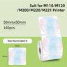 Waterproof White Thermal Label Stickers For Home And Business Organization 24