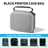 Compact Protective Label Printer Travel Case With Organizer Pocket 2