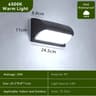 Waterproof Outdoor LED Wall Light For Stairs Pathways And Garden Lighting 7