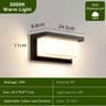 Waterproof Outdoor LED Wall Light For Stairs Pathways And Garden Lighting 3