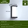 Waterproof Outdoor LED Wall Light For Stairs Pathways And Garden Lighting 6