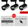 50W High Brightness LED Track Spotlight For Modern Ceiling Lighting 10