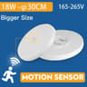 Automatic Radar Sensor LED Ceiling Lamp For HandsFree Home Lighting 6