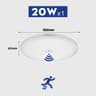 Automatic Radar Sensor LED Ceiling Lamp For HandsFree Home Lighting 2