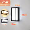 Waterproof LED Wall Light For Outdoor Stairs Pathways And Garden Decor 6