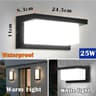Waterproof LED Wall Light For Outdoor Stairs Pathways And Garden Decor 1