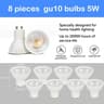 Adjustable GU10 LED Track Spotlight For Modern Ceiling And Kitchen Lighting 9