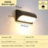 Waterproof Outdoor LED Wall Light For Porch Garden And Garage Lighting 4