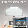 50W 70W Ultra Thin Waterproof Round LED Ceiling Panel Light 1