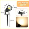 Waterproof LED Garden Spotlight For Outdoor Pathway And Landscape Lighting 1