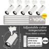 Remote Control Dimmable LED Track Spotlight For Home And Shop Lighting 8