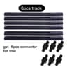 05M 1M LED Track Light Rails With Straight And L Shape Connectors 9