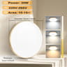 30W Ultra Thin LED Ceiling Panel Light For Kitchen And Bathroom Lighting 7