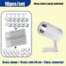 110V LED Track Light Set With 3 Color Modes For Home And Shop Lighting 17