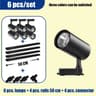 110V LED Track Light Set With 3 Color Modes For Home And Shop Lighting 12