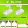 20W 30W 40W LED Track Light Set With Rail For Modern Home Lighting 1
