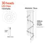 Luxury Crystal Spiral LED Staircase Chandelier For High Ceiling Living Rooms 17