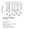 Modern Spiral Crystal Ball LED Chandelier For Staircase And Foyer Lighting 2