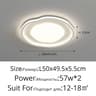 Modern Nordic Ultra Thin LED Ceiling Light For Living Room And Bedroom Decor 4
