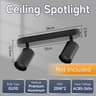 Modern GU10 Ceiling Spotlight With Replaceable Bulb For Home Lighting 2