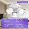 Modern GX53 LED Ceiling Spotlight With Replaceable Bulb For Home Lighting 2
