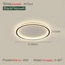 Modern Ultra Thin LED Ceiling Light With Remote Control For Living Room And Bedroom 3