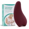 Soft Silicone Lactation Massager With Heat And Vibration For Breastfeeding Comfort 3