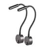 2 Pack 3W LED Bedside Reading Wall Lamps With US Plug 3