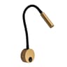 Modern Space Saving Bedside Reading Wall Lamp Sand Gold Grey 1