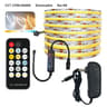 24V Tunable White COB LED Strip Light Kit With Remote Dimmer 3