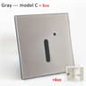 Smart Radar Motion Sensor Recessed LED Stair Light For Indoor Walls 9