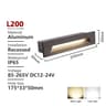 Waterproof Outdoor LED Stair Light For Fence And Balcony 2