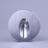 Round Recessed LED Stair Step Wall Light With Mounting Box 4