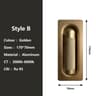 Adjustable Gold Bedside Wall Reading Lamp With Switch 7