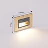 Recessed LED Stair Step Wall Light For US 503 Box 4