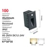 Outdoor Motion Sensor LED Step Light With Waterproof Recessed Design 2