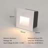 Waterproof Outdoor LED Step Wall Light For Balcony And Terrace 2