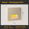 Smart Radar Motion Sensor Recessed LED Stair Light 10