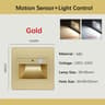 Smart Recessed LED Stair Light With Motion And Voice Sensor 8
