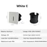 Waterproof Mini Recessed LED Step Light For Outdoor Walls And Pathways 6