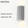 Modern Waterproof LED Up Down Wall Light For Porch And Patio 1