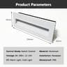 White Recessed LED Outdoor Stair Step Wall Light For Balcony And Fence 2