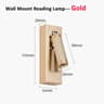 Adjustable Nordic Bedside Wall Reading Lamp With Switch 3