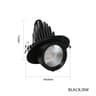 15W Adjustable Recessed COB LED Ceiling Spotlight For Home And Shop Displays 1