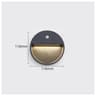 Waterproof Outdoor Motion Sensor LED Wall Sconce For Porch And Garden 5