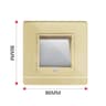 Radar Motion Sensor LED Stair Light For Bedroom And Closet 3