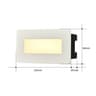 IP65 Waterproof Recessed LED Outdoor Stair Step Light For Garden And Pathways 2