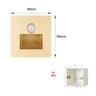 PIR Motion Sensor LED Stair Step Wall Light With BuiltIn Backlight 11