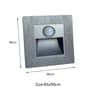 PIR Motion Sensor LED Stair Step Wall Light With BuiltIn Backlight 6
